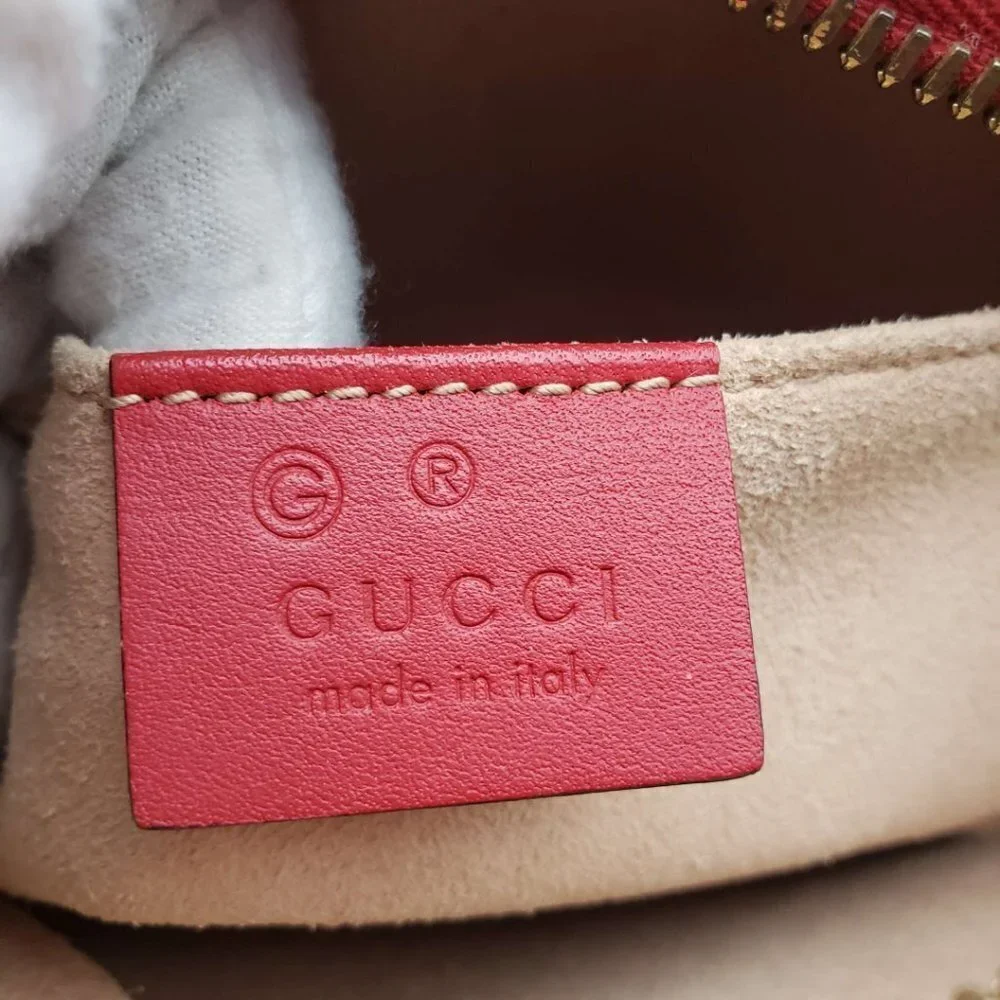 Authentic Gucci GG Supreme Blooms Small Crossbody Bag Floral Canvas - Picture 11 of 12